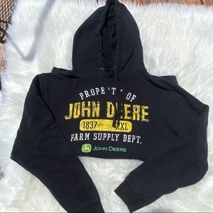 Black John Deere Hoodie